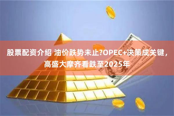 股票配资介绍 油价跌势未止?OPEC+决策成关键，高盛大摩齐看跌至2025年
